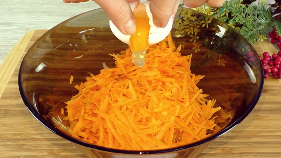 Восхитительные лепёшки с яблоком и морковью