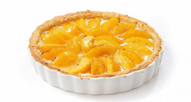 Нежный пирог с творогом и персиками: идеально для любого времени года