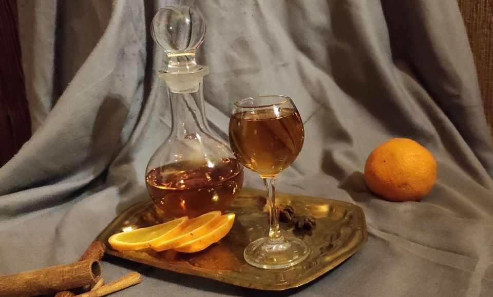 Создание домашнего ликера в стиле "Куантро"