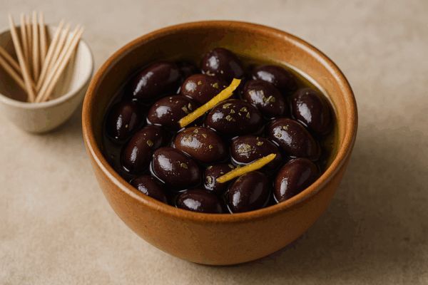 Превращение оливок в элитную закуску