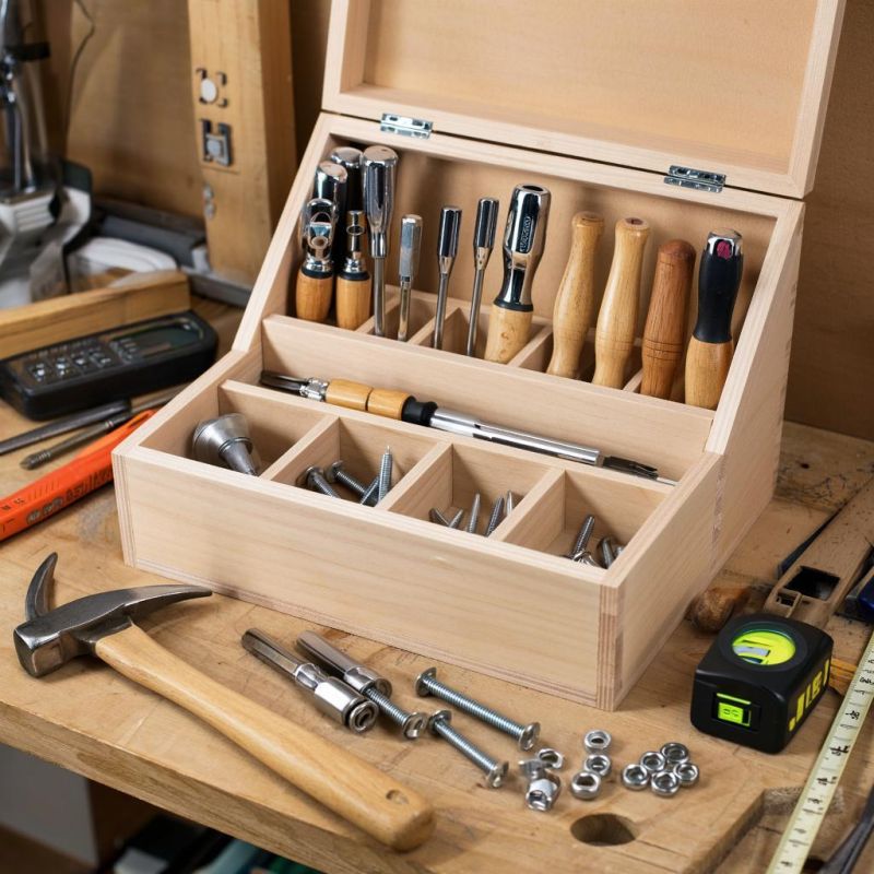 Органайзер для отверток в мастерской