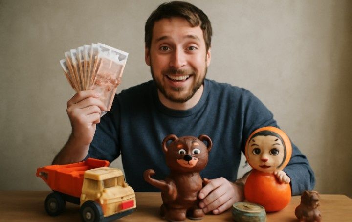 Как старые советские игрушки принесли неожиданный доход в 15 000 рублей