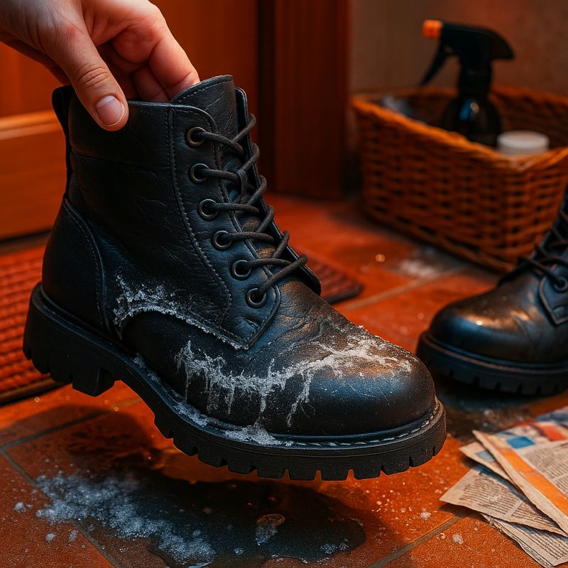 Как защитить зимнюю обувь от реагентов и сырости: простые советы