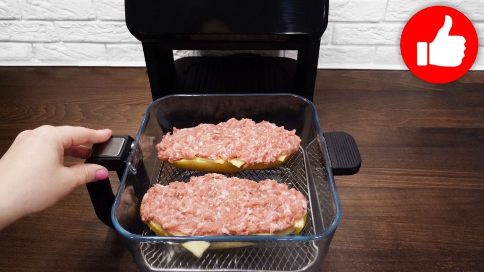 Простое удовольствие: бутерброды с фаршем в аэрогриле