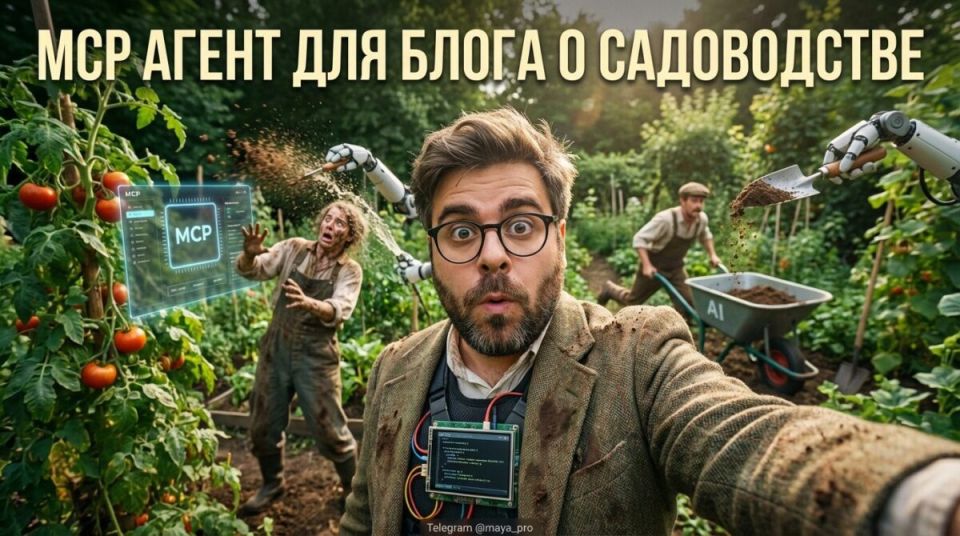 Оптимизация работы вашего садового блога с помощью AI-агента MCP