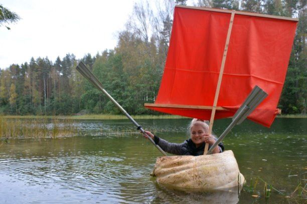 Романтика под алым парусом: как петербурженка покорила рекорды с тыквой