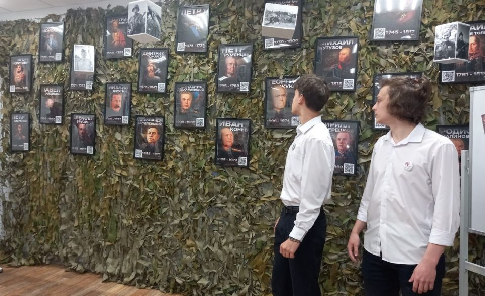 «Память говорит». Так называется музей военной истории, который открылся в школе №8 города Шарыпово