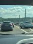 В Красноярске образовался огромный затор от Николаевского моста в сторону Дивногорска