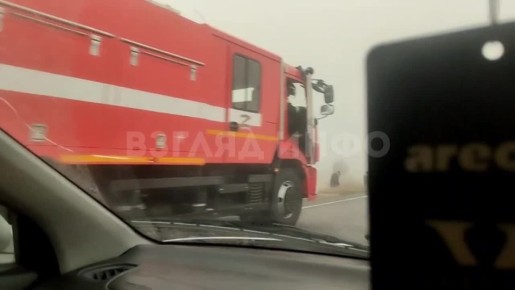 В районе Шушенского перевернулся автобус с пассажирами