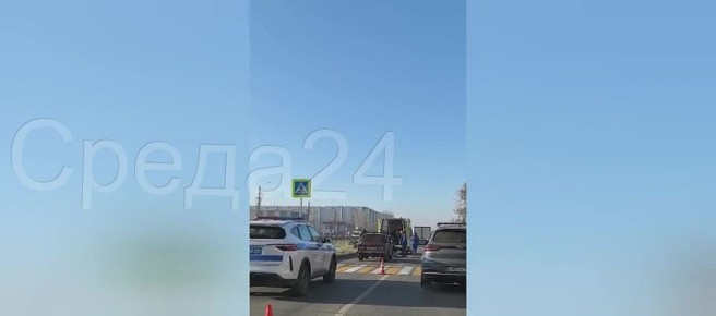 В Минусинске на ул. Абаканская сбили девушку на пешеходном переходе