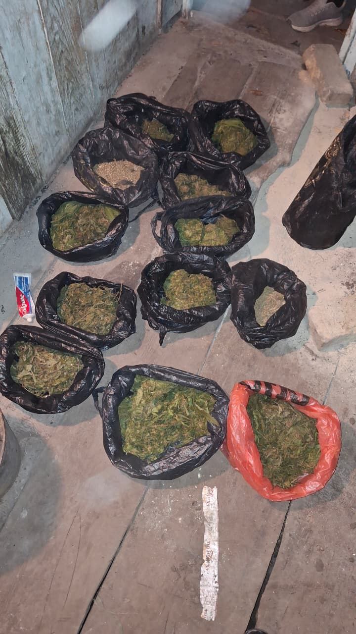 В Новосёловском районе полицейские изъяли более килограмма марихуаны
