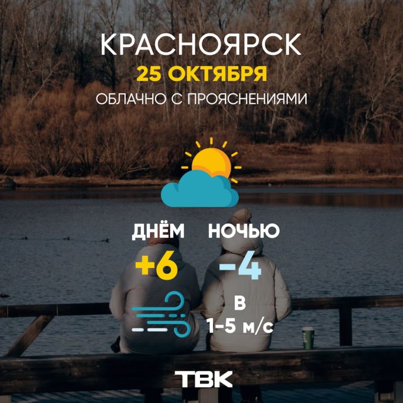 Погода на 25 октября. ТВК