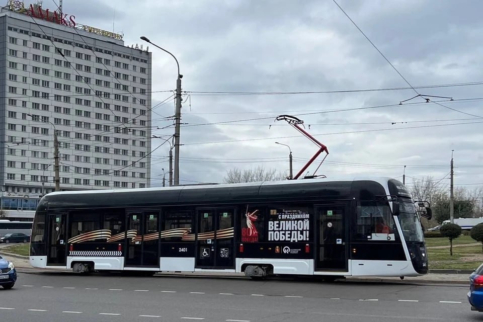 В Красноярске трамваи вернулись на Красраб после ремонта на тяговой подстанции