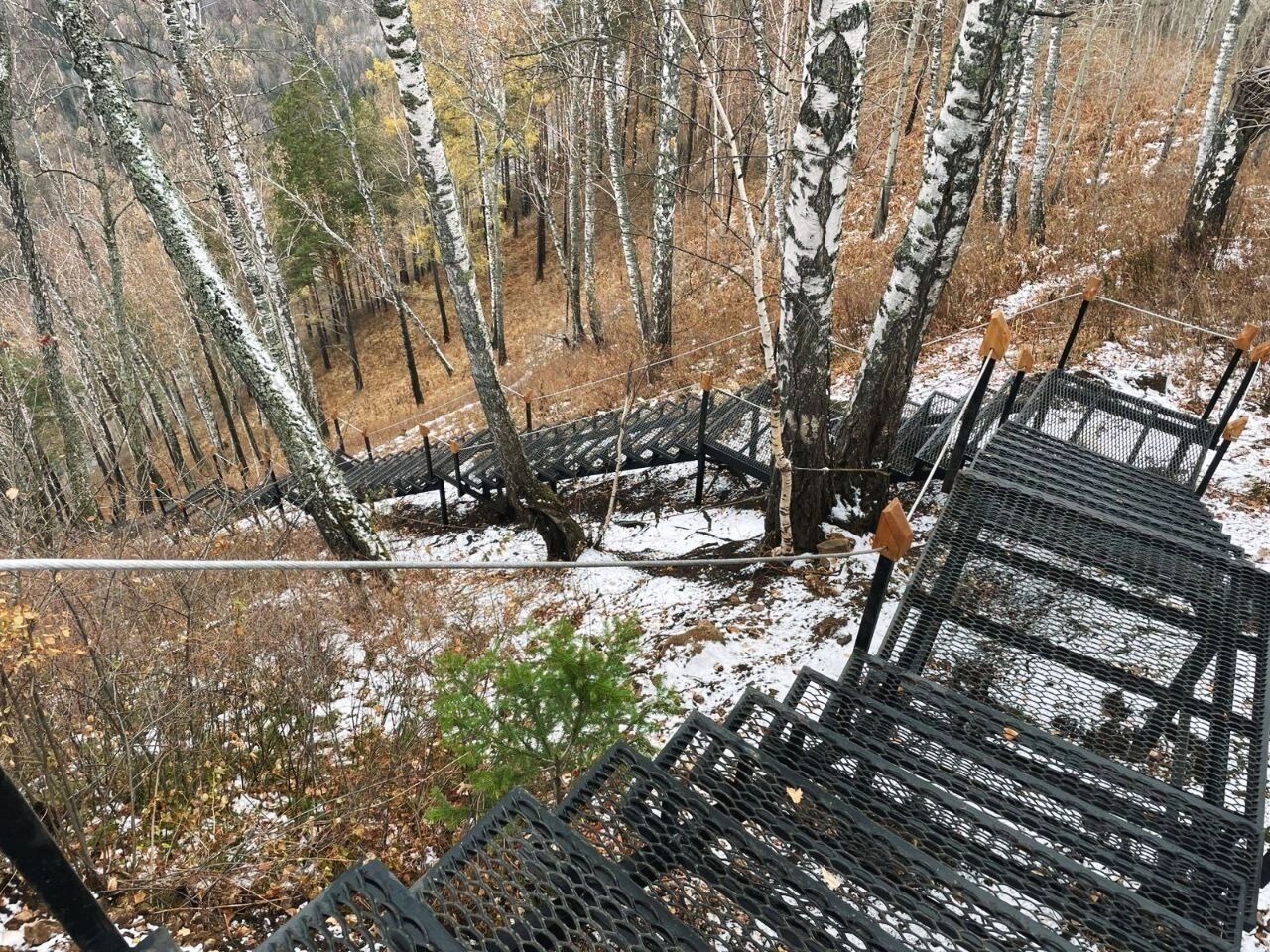 Под Красноярском открыли смотровую площадку с видом на Манскую петлю