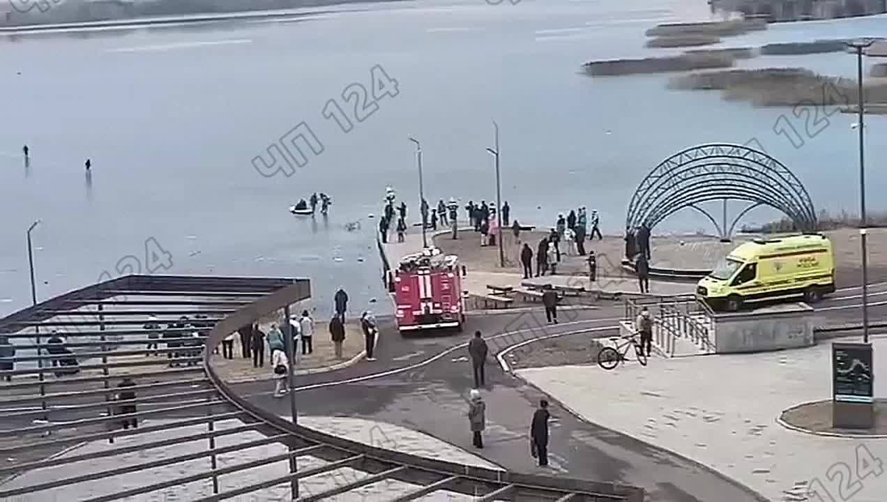 Накануне в Железногорске мужчина провалился под лед