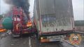 В Иркутской области произошло массовое ДТП с фурами