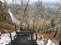 Работы по благоустройству подъёма на Манскую петлю полностью завершены