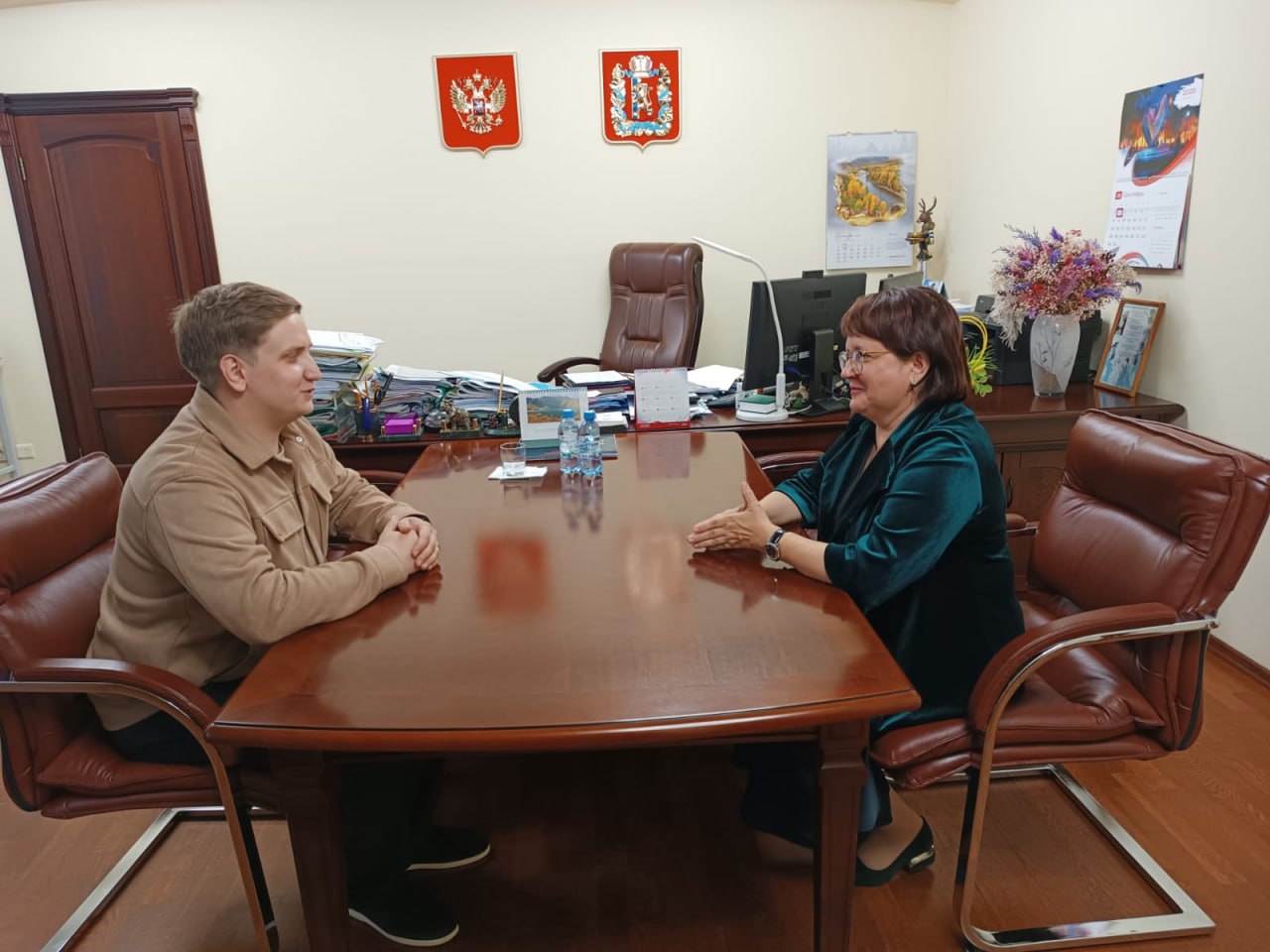 Участник программы «Сибирский характер» проходит стажировку в министерстве соцполитики края