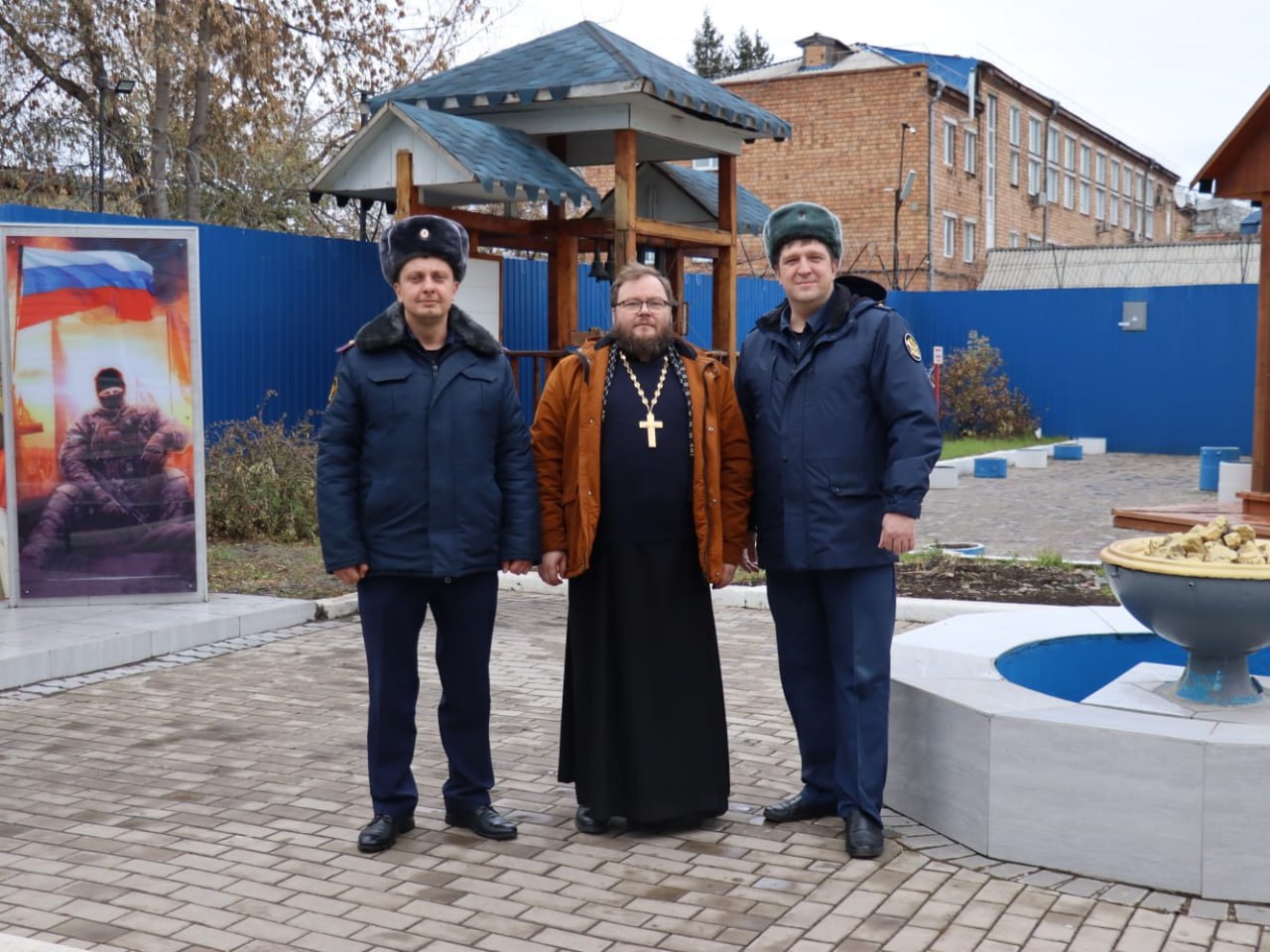 Колонию-поселение № 19 посетил председатель отдела по тюремному служению Енисейской епархии, помощник начальника Тюрьмы-2 по работе с верующими иеромонах Иннокентий (Шведов) Колонию-поселение № 19 посетил председатель отдела по тюремному служению Енисейской епархии, помощник начальника Тюрьмы-2 по работе с верующими иеромонах Иннокентий (Шведов)