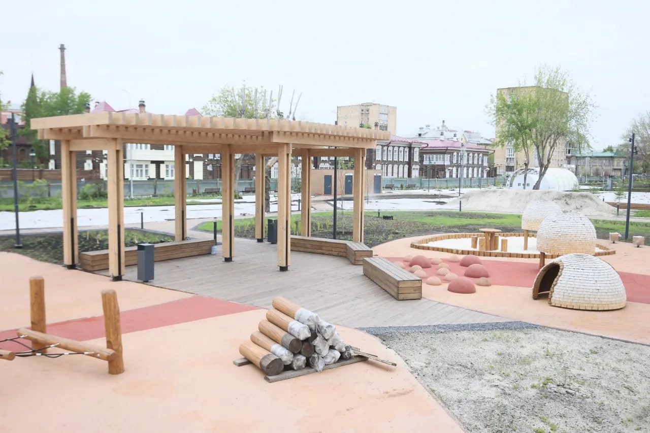 В Красноярске на год ограничат движение у Центрального парка