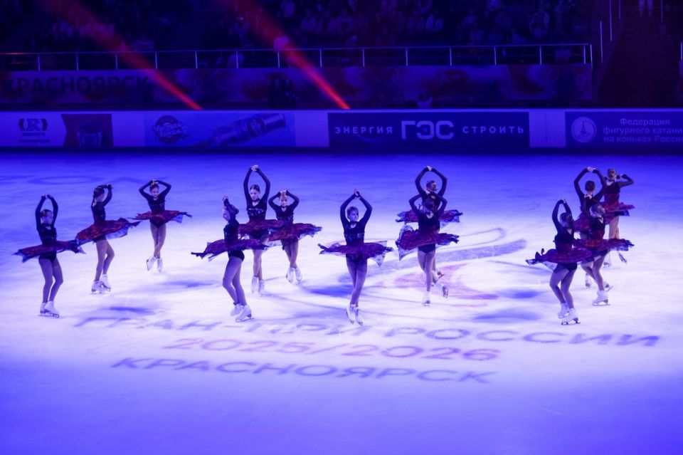 Красноярск принимает второй этап Гран-при России по фигурному катанию среди взрослых