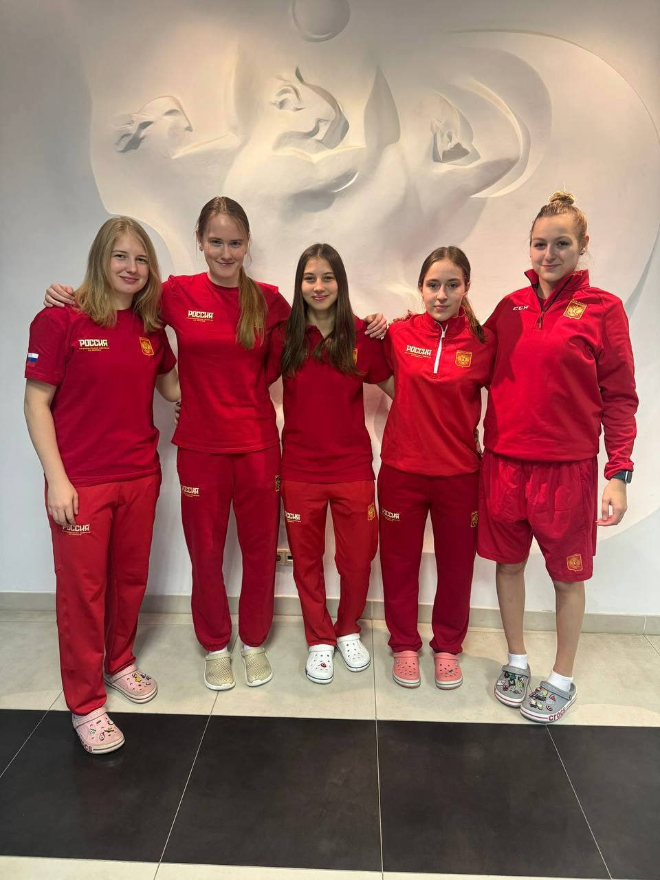 Красноярские «бирюсинки» передают привет родному краю из сборной России