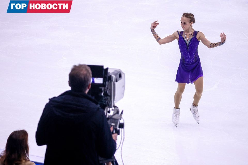 В Красноярске завершился первый день соревнований этап Гран-при по фигурному катанию