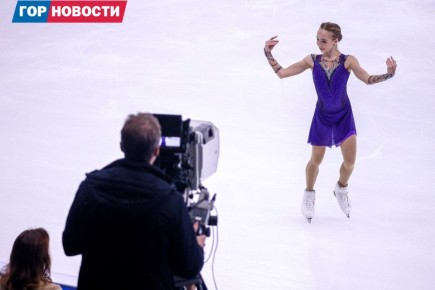 В Красноярске завершился первый день соревнований этап Гран-при по фигурному катанию