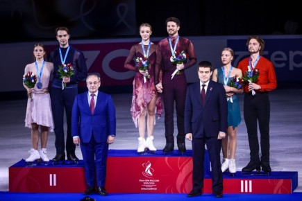 А вот и фото победителей красноярского этапа Гран-при России!