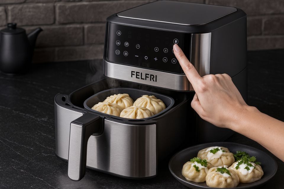 Приготовление мантов в аэрогриле: раскрываем секреты