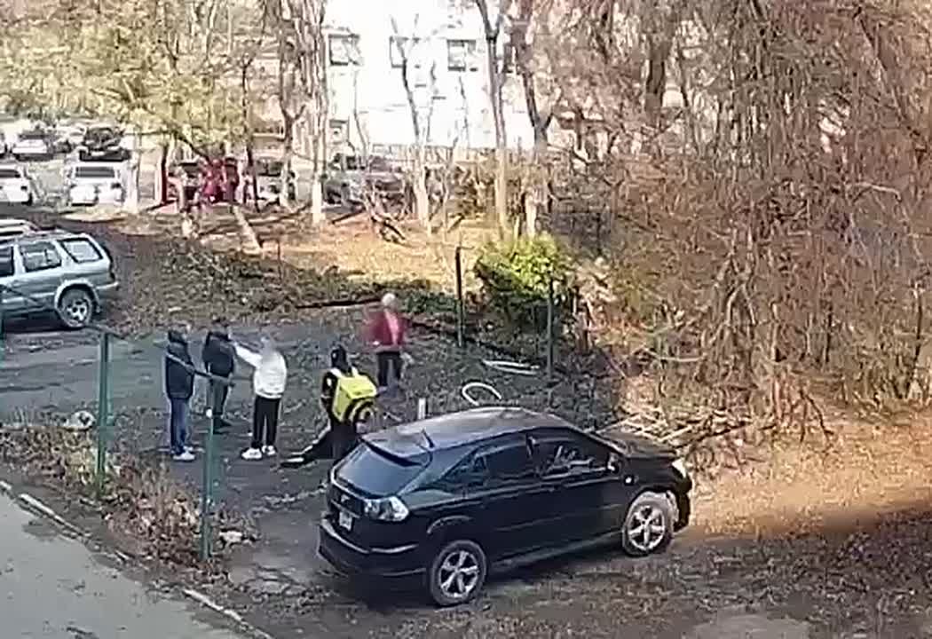 Пенсионерка из Владивостока держит в страхе весь двор