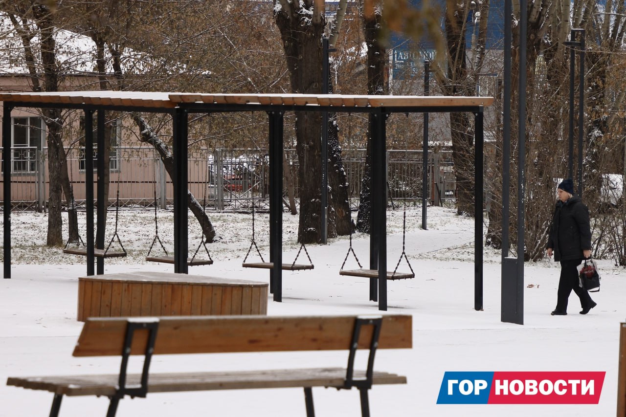 В Красноярск пришла зима. Сегодня ночью столбики термометров опустились ниже ноля и выпал снег В Красноярск пришла зима. Сегодня ночью столбики термометров опустились ниже ноля и выпал снег