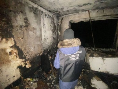 В Балахтинском районе проводится проверка по факту гибели подростка в результате пожара