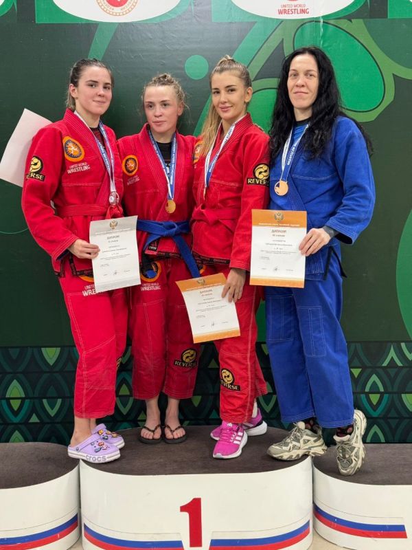 У красноярских спортсменов пять медалей Кубка России по грэпплингу