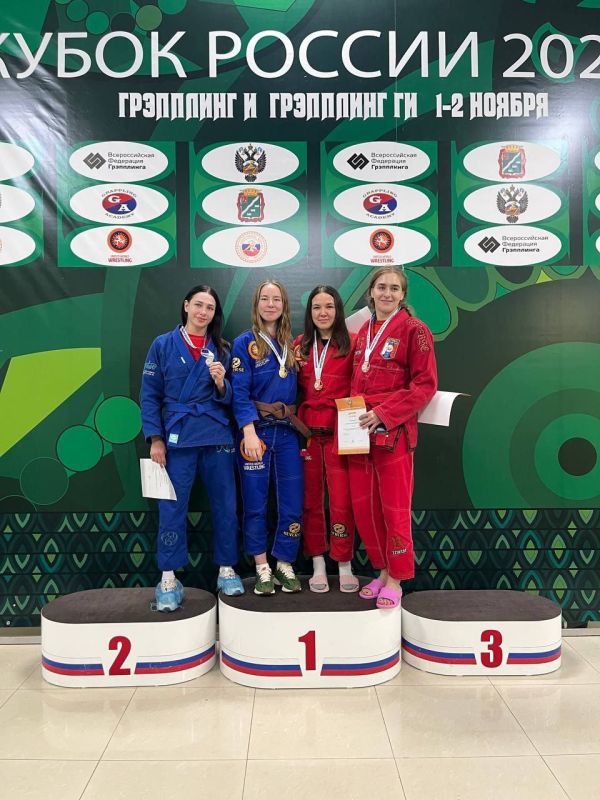 У красноярских спортсменов пять медалей Кубка России по грэпплингу У красноярских спортсменов пять медалей Кубка России по грэпплингу