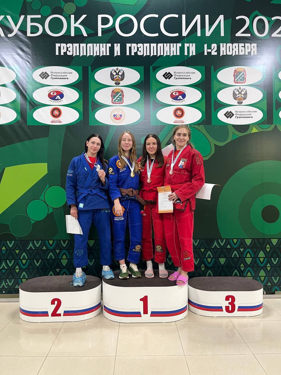 У красноярских спортсменов пять медалей Кубка России по грэпплингу У красноярских спортсменов пять медалей Кубка России по грэпплингу