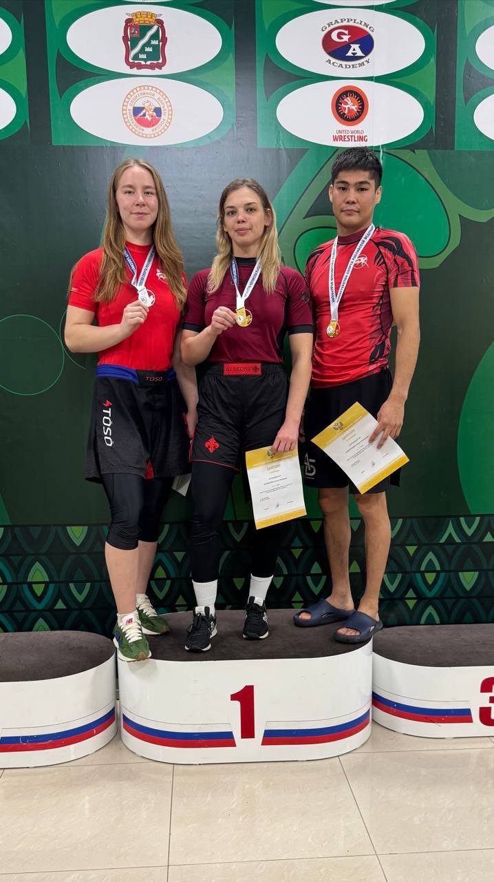 У красноярских спортсменов пять медалей Кубка России по грэпплингу У красноярских спортсменов пять медалей Кубка России по грэпплингу