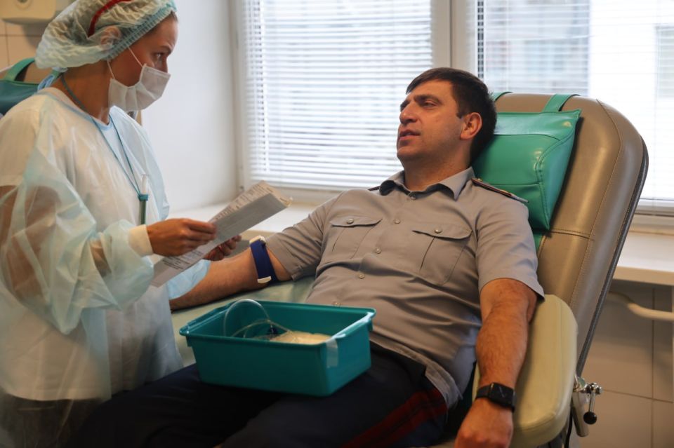 В текущем году 272 сотрудника и работника учреждений ГУФСИН России по Красноярскому краю стали донорами