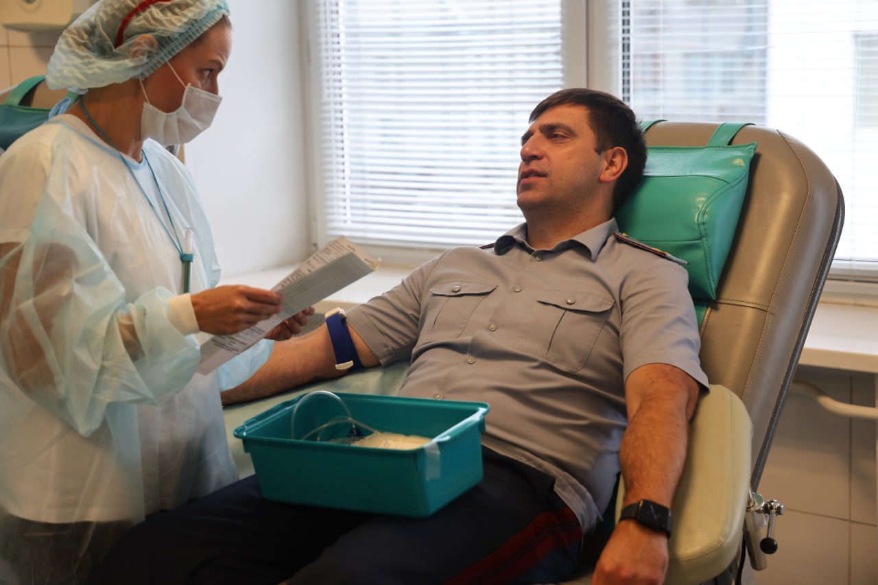 В текущем году 272 сотрудника и работника учреждений ГУФСИН России по Красноярскому краю стали донорами