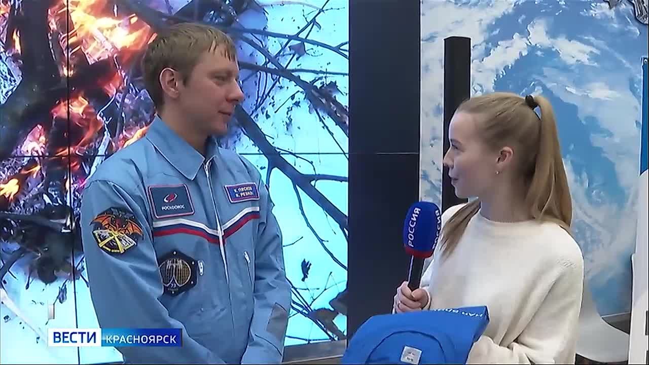 В Красноярске состоялась встреча с космонавтом Кириллом Песковым