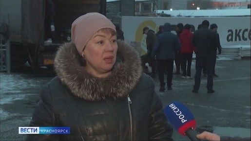 Из Красноярска в зону СВО отправился последний в этом году гуманитарный конвой