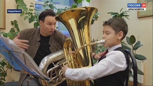 В Красноярске звёзды оркестра musicAeterna провели мастер-классы для студентов