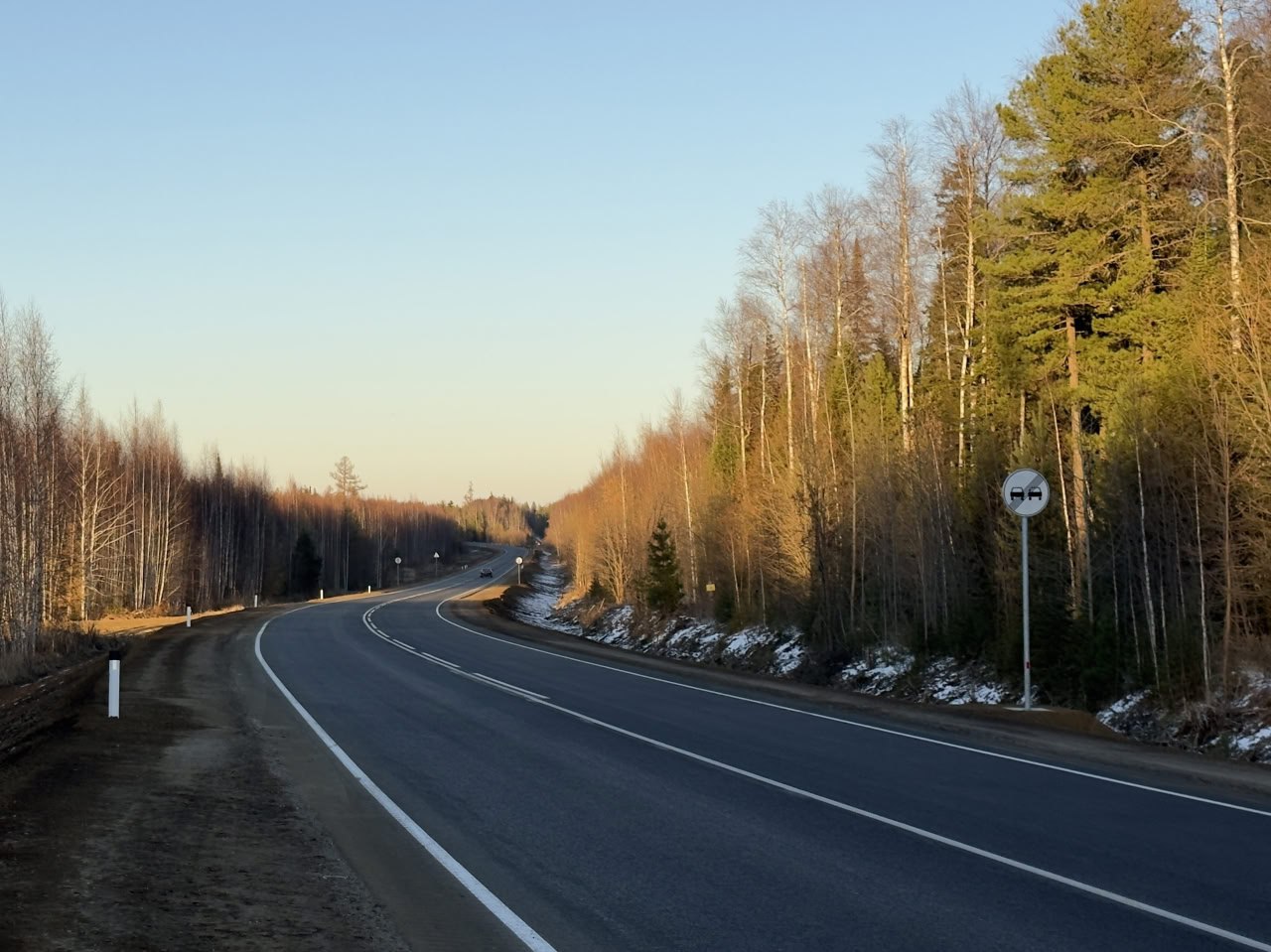 Заасфальтирован первый участок трассы до села Богучаны (с 236 по 244 км)