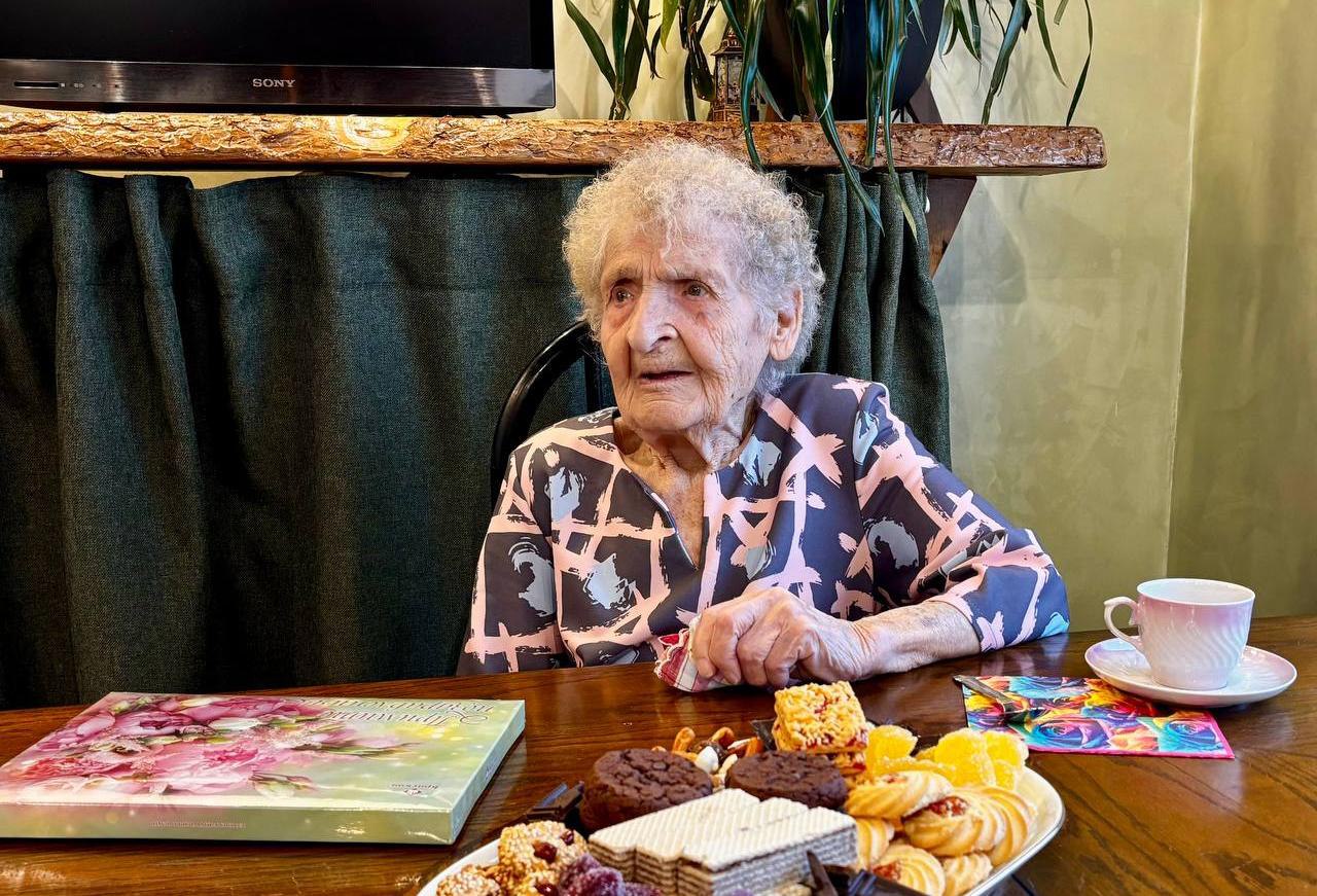 Красноярка Мария Чистякова отмечает 100-летие