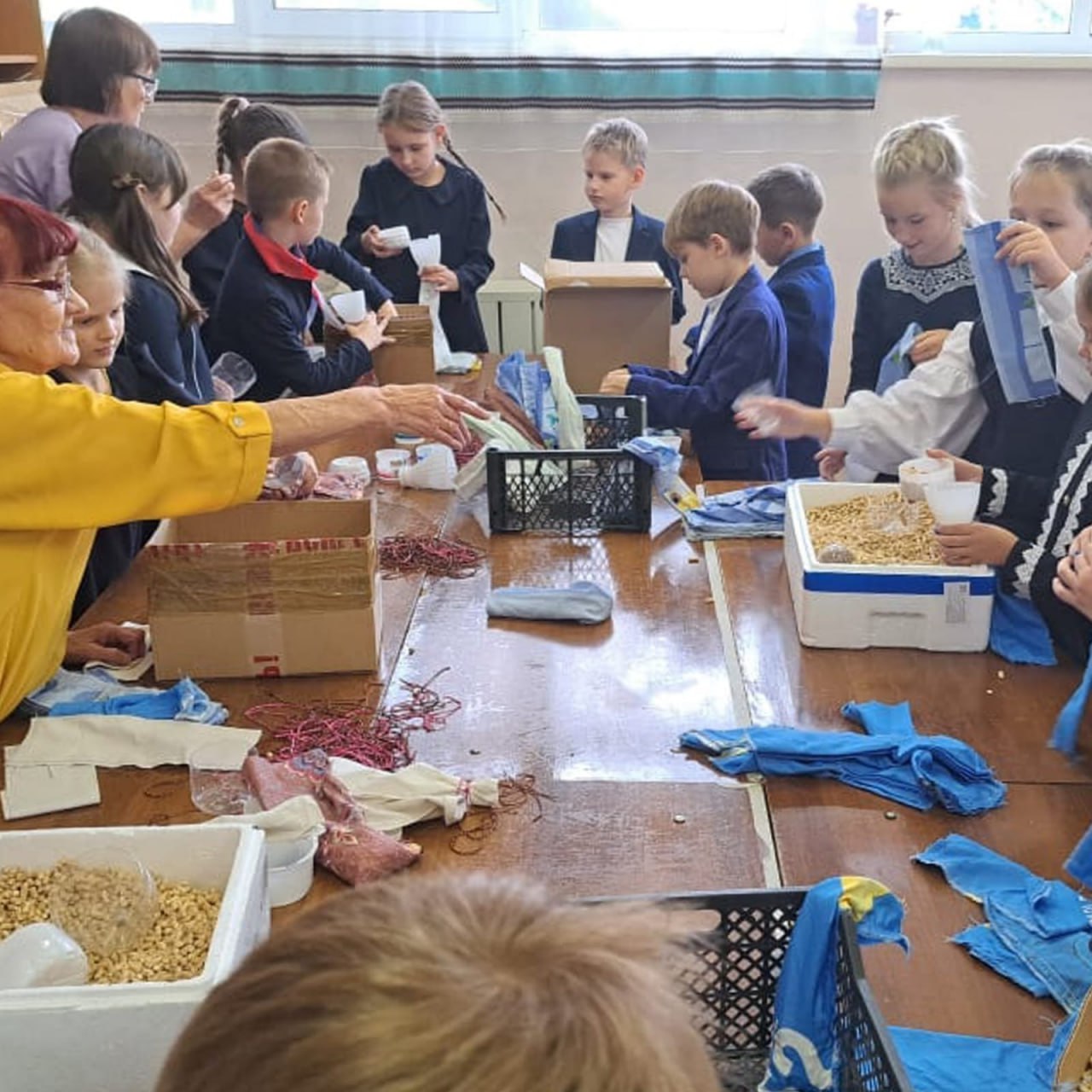 Бородинцы объединяют силы во имя героев Бородинцы объединяют силы во имя героев