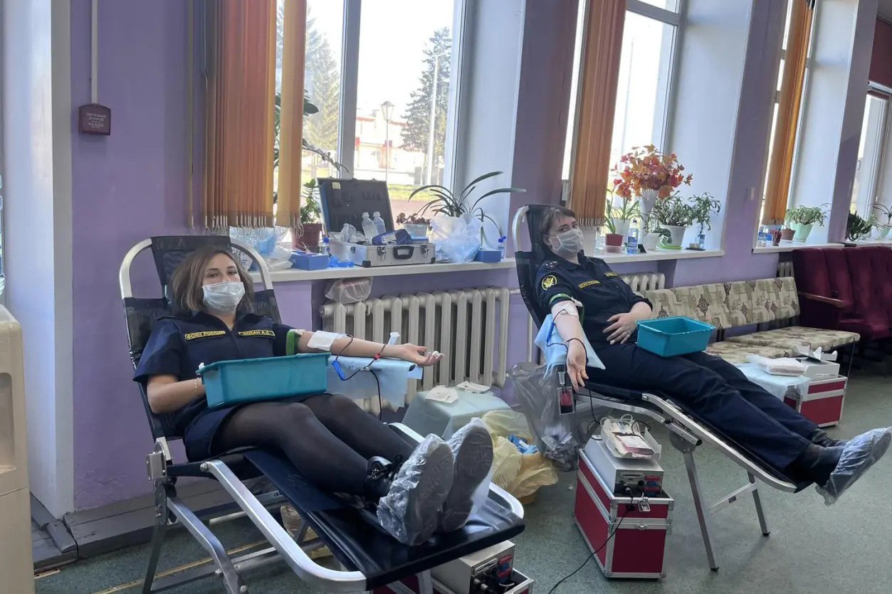 В текущем году 272 сотрудника и работника учреждений ГУФСИН России по Красноярскому краю стали донорами В текущем году 272 сотрудника и работника учреждений ГУФСИН России по Красноярскому краю стали донорами