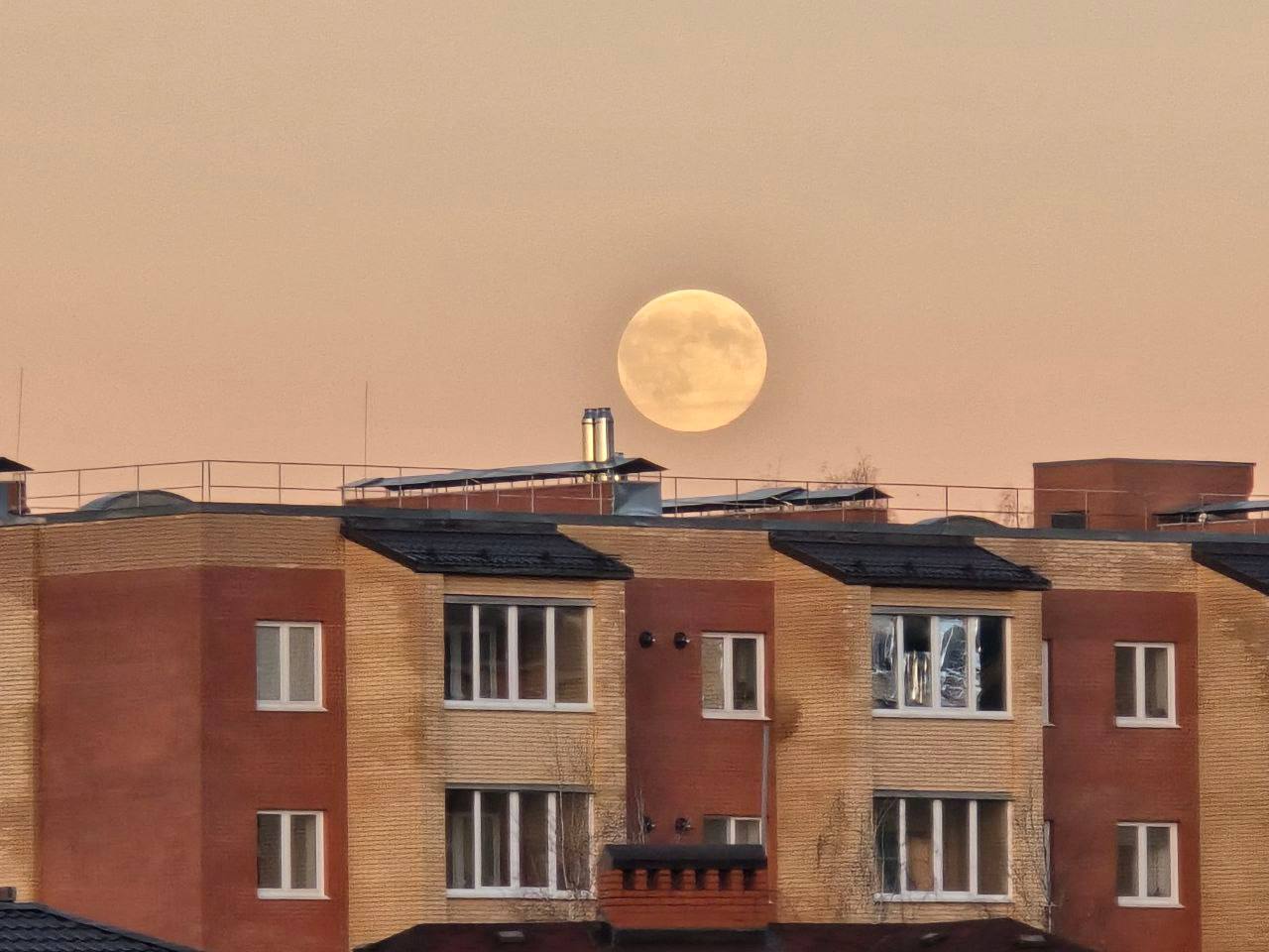 «Бобровая» суперлуна взошла над российскими городами «Бобровая» суперлуна взошла над российскими городами