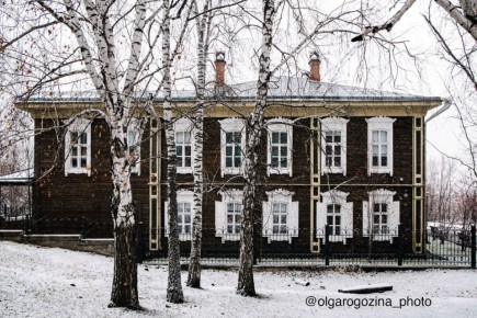 Зима пришла в музей-усадьбу Г.В. Юдина