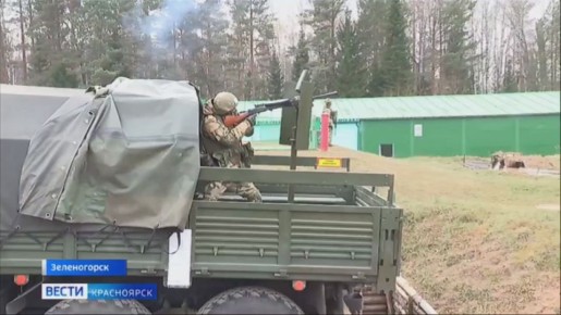 В Зеленогорске прошли масштабные учения Росгвардии