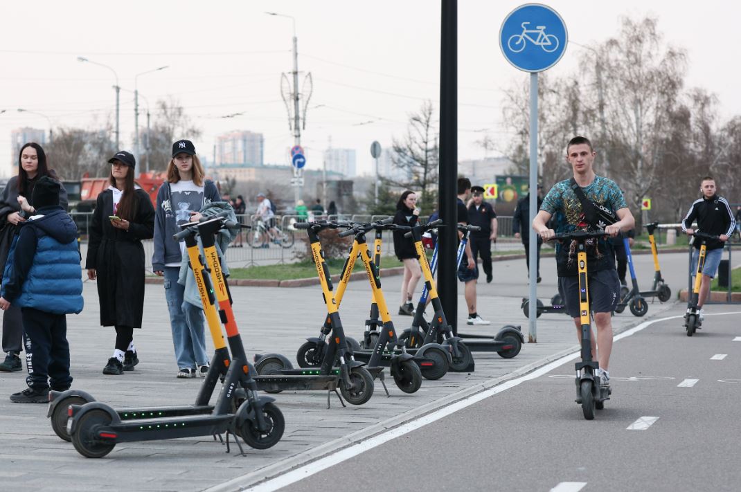 В Красноярске закрыли сезон электросамокатов
